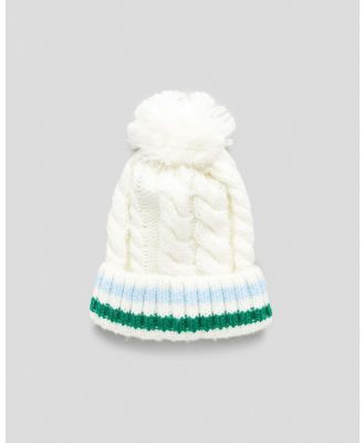 Mooloola Women's Snowbird Beanie Hat in Cream