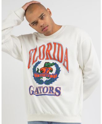 NCAA Men's Florida Vintage Mascot Crew Sweatshirt in White