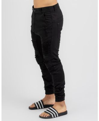 Nena & Pasadena Men's Hellcat Jogger Pants in Black