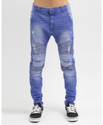 Nena & Pasadena Men's Wildcat Slim Jeans in Blue