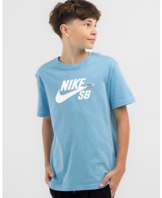 Nike Boys' Dunk Sb T-Shirt in Blue
