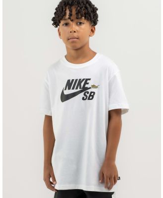 Nike Boys' Dunk Sb T-Shirt in White