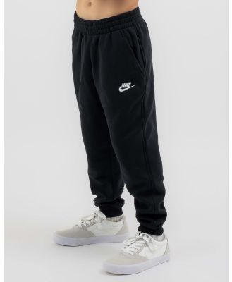 Nike Boys' Fleece Track Pants in Black