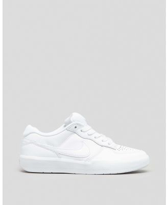 Nike Boys' Force 58 Premium Shoes in White