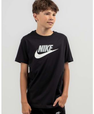 Nike Boys' Nsw Futura Icon T-Shirt in Black
