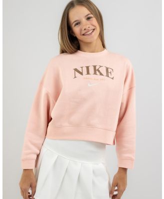 Nike Girls' Trend Sweatshirt in Pink