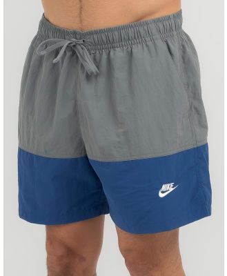 Nike Men's Club + Woven Shorts in Grey