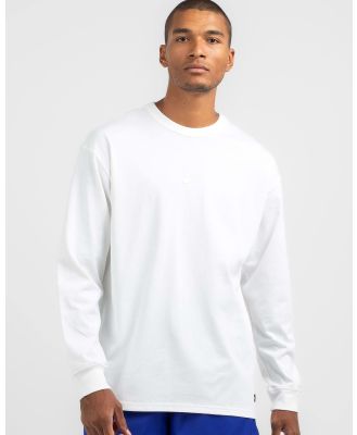 Nike Men's Premium Essential Long Sleeve T-Shirt in White
