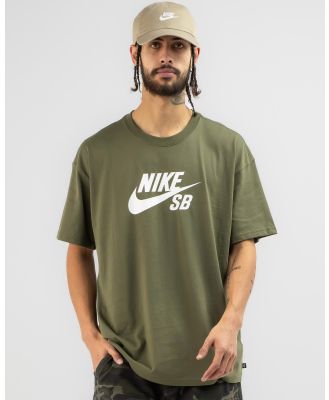 Nike Men's Sb Logo T-Shirt in Camo