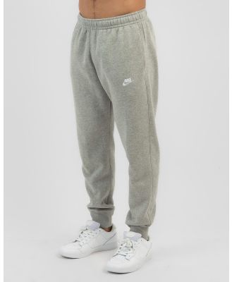 Nike Men's Sportswear Club Fleece Track Pants in Grey