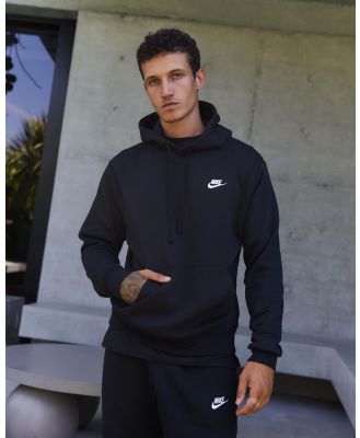 Nike Men's Sportswear Club Hoodie in Black
