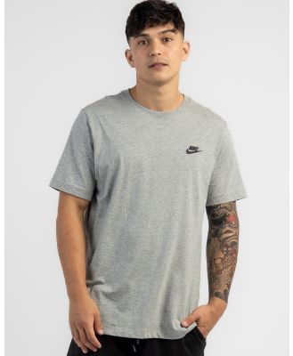 Nike Men's Sportswear Club T-Shirt in Grey