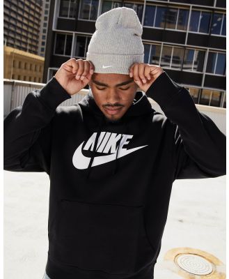 Nike Men's Utility Swoosh Beanie Hat in Grey