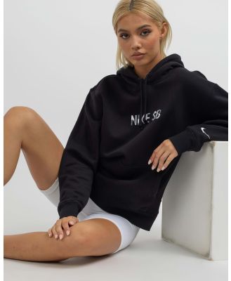 Nike Women's Premium Gfx Hoodie in Black