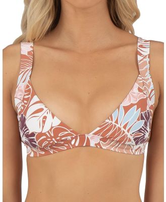 O'Neill Women's Ashbourne Bikini Top in Brown