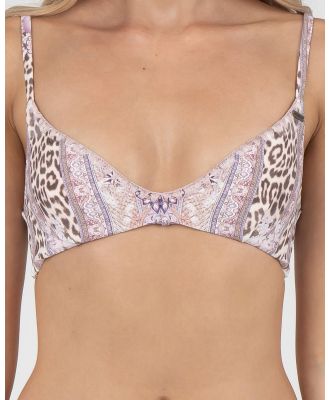 O'Neill Women's Finch Bikini Top in Animal