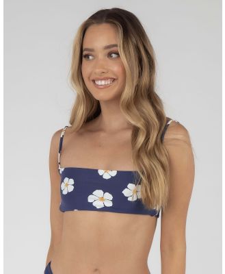 O'Neill Women's Tinley Bikini Top in Navy