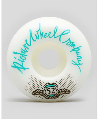 Picture Wheel Company Shield Series Conical Shape 52Mm Skateboard Wheels in Blue