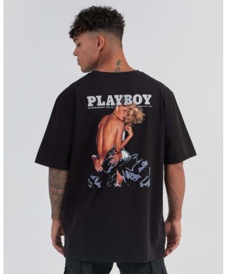 Playboy Men's Jan 78 T-Shirt in Black