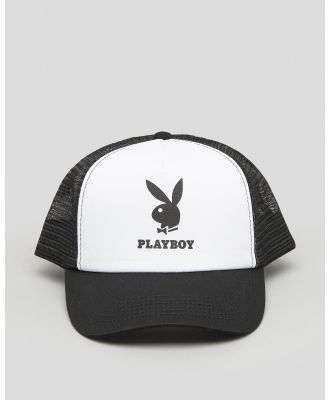 Playboy Women's Pb Trucker Cap in Black