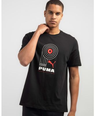 Puma Men's Legacy Archive T-Shirt in Black