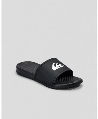 Quiksilver Boys' Bright Coast Slides in Black