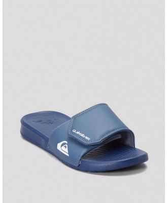 Quiksilver Boys' Bright Coast Youth Slides in Blue