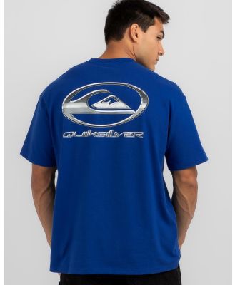 Quiksilver Men's Chrome T-Shirt in Blue