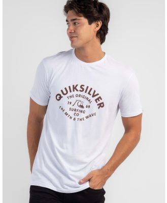 Quiksilver Men's Cloud Busting T-Shirt in White