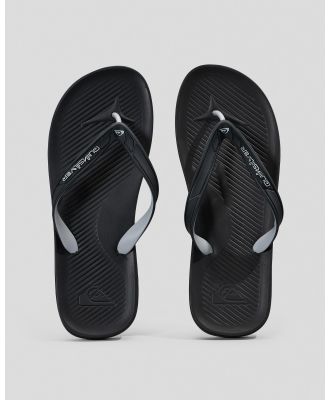 Quiksilver Men's Haleiwa Thongs in Black