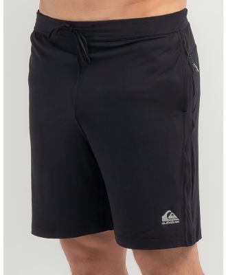 Quiksilver Men's Knit Training Shorts in Black
