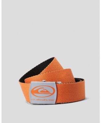 Quiksilver Men's Saturn Jam Web Belt in Orange