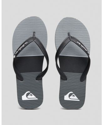 Quiksilver Men's Tijuana Thongs Shoes in Grey