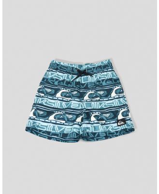 Quiksilver Toddlers' Next Gen Volley Board Shorts in Blue