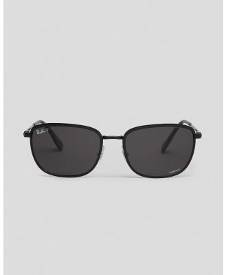 Ray-Ban Women's 0Rb3705 Polarised Sunglasses in Black