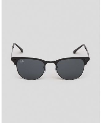Ray-Ban Women's 0Rb3716 Clubmaster Metal Sunglasses in Black