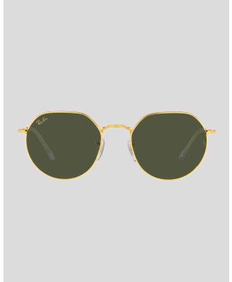 Ray-Ban Women's Jack 0Rb3565 Sunglasses in Gold