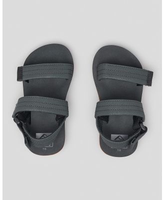 Reef Toddlers' Little Ahi Convertible Sandals in Grey