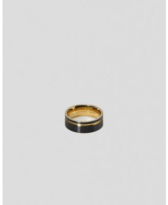 REPUBLIK Men's Inlay Ring in Black