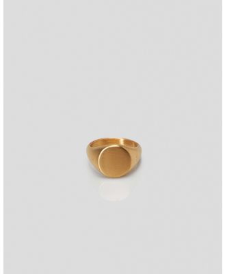 REPUBLIK Men's Signet Ring in Gold