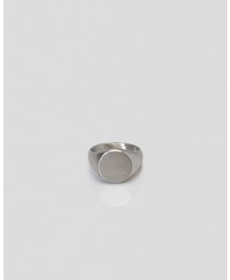 REPUBLIK Men's Signet Ring in Silver