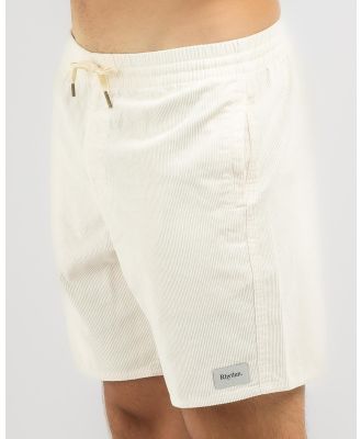 Rhythm Men's Classic Cord Jam Shorts in White
