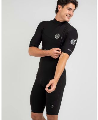 Rip Curl Boy's E-Bomb Short Sleeve 2Mm Spring Suit in Black