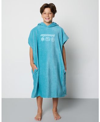 Rip Curl Boys' Evolution Hooded Towel in Blue