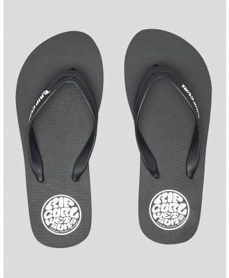 Rip Curl Boys' Icon Thongs in Black