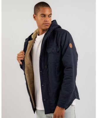 Rip Curl Men's Gibbos Hooded Jacket in Navy