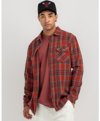 Rip Curl Men's Griffin Flannel Shirt in Red