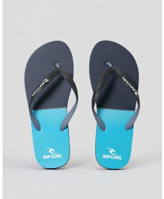 Rip Curl Men's Iconic Bloom Thongs Shoes in Blue