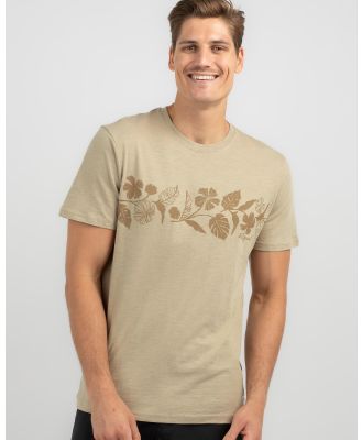 Rip Curl Men's Mod Tropics T-Shirt in Natural