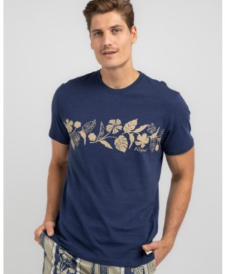 Rip Curl Men's Mod Tropics T-Shirt in Navy